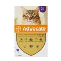Краплі від бліх, блошиний дерматит, отодектоза Bayer Advocate для котів від 4 до 8 кг, ціна за 1 піпетку