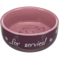 Миска Trixie Thanks for Service для кішок, кераміка, 0,3 л / 11 см