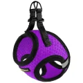 Шлея BronzeDog Mesh Vest для собак, сітчастий нейлон, фіолетовий, 42-47 см