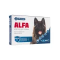 Краплі Vitomax ALFA протипаразитарні, для собак вагою від 40 до 65 кг, 8 мл, 2 піпетки