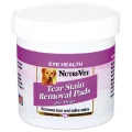 Вологі серветки Nutri-Vet Tear Stain Removal Dog для очей, морди та лап, для собак, 90 шт