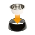 Ferplast Jolie Medium Black Bowl металева миска для собак і кішок, 20 см
