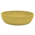 Миска Croci Bamboo для котів і собак, бамбукове волокно, жовта, 570 мл, 14 см