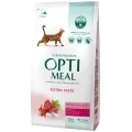 Сухий корм Optimeal для дорослих котів, з телятиною, 1.5 кг