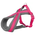 Шлея Trixie Premium Touring Harness для собак, 70-110 см, 25 мм, розмір L-XL, фуксія