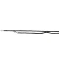 Повідець-перестібка Trixie Cavo Adjustable Lead для собак, плетений, круглий, розмір L-XL, 2 м/18 мм, чорний/графіт