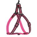 Шлея BronzeDog Mesh Стандарт для собак, сітчастий нейлон, рожевий, 45-60 см