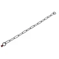 Нашийник-ланцюг Sprenger Long Link для собак, з широким ланкою, чорна сталь, 3 мм, 50 см