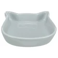 Миска Trixie в формі котячої голови для котів, кераміка, 0,25 l / 12 см