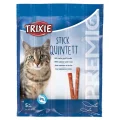 Ласощі Trixie Quadro-Sticks палички з лососем та фореллю, для котів, 5 шт, 25 г