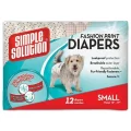 Гігієнічні підгузники для тварин Simple Solution Fashion Disposable Diapers Small, 12 шт