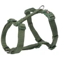 Шлея Trixie Premium H-Harness для собак, 30-44 см, 10 мм, розмір XS-S, темно-зелений