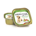 Вологий корм Healthy All Days, паштет зі шматочками, кролятина з горохом, 150 г