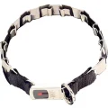 Строгий ошийник Sprenger Neck-Tech Fun для собак, з замком ClicLock, нержавіюча сталь маттовая, 48 см