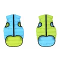 Двостороння куртка AiryVest L55 для собак, салатово-блакитна