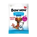Ласощі для собак Bow wow протеїнові чипси з яловичиною, шипшиною та журавлиною, 60 г