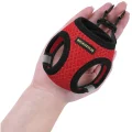 Шлея BronzeDog Mesh Vest для собак, сітчастий нейлон, червоний, 42-47 см