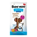 Ласощі Bow wow для собак, пудингові палички з комахами, колагеном та грабузом, 27-30 см, 6 шт