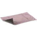 Двухгранна оксамитова підстилка Ferplast Baron 110 Blanket Purple-Grey для котів і собак, 110×70 см