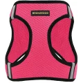 Шлея BronzeDog Mesh Vest для собак, сітчастий нейлон, рожевий, 42-47 см