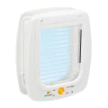 Ferplast Swing 9 Set White дверцята для великих кішок і маленьких собак, 4 варіанти закриття, 26,2x10,2x31,2 см