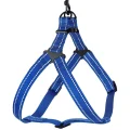 Шлея BronzeDog Active для собак, світловідбиваючий нейлон, синій, 40-53 см