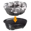 Подушка до лежанки Ferplast Spare Sofa Triangle 2 для котів і собак, з принтом, 43×31 см