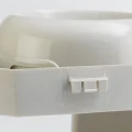 Пластиковий будиночок Ferplast Pub 3256 Withe Feeding Bowl для маленьких тварин зі сходами і мискою