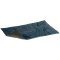 Двухгранна оксамитова підстилка Ferplast Baron 80 Blanket Blue-Grey для котів і собак, 80×50 см