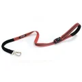 Повідець Croci Hiking AntiShock для собак, регульований, нейлон, червоний, 1.5×120 см
