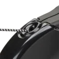 Поводок-рулетка Ferplast Amigo L Cord Black Lead для собак c тонким шнуром, 16x3,8x15 см