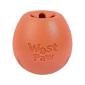 Іграшка для собак West Paw Rumbl Small Melon, для ласощів, помаранчева, 8 см