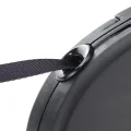 Поводок-рулетка для собак до 15 кг Ferplast Amigo Easy S Tape Nero c стрічкою, чорний, 5 м