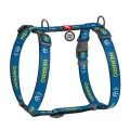 Шлея Waudog Nylon з QR-паспортом, для собак, анатомічна, малюнок "Патрон", розмір S, 30-40 см/30-50 см