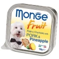 Вологий корм MONGE DOG FRUIT зі свининою і ананасом, 100 г