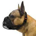Намордник BronzeDog, для собак, водовідштовхуючий, біотановий, чорний, 28 см