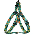 Шлея BronzeDog Camo для собак, нейлон, зелений, 45-60 см