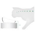 Миска Petkit Fresh Nano Pet Cat One Bowl Stand скляна на підставці, для котів, біла, 480 мл
