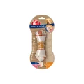 Ласощі для собак 8in1 Triple Flavour жувальна кістка, M, з м'ясом, 1 шт