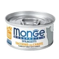 Вологий корм MONGE CAT MONOPROTEIN м'ясні пластівці індичка морква, 80 г
