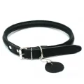 Нашийник Collar Soft для довгошерстих собак, чорний, 10 мм, 39-47 см