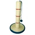 Кігтеточка Croci Sisal Con Base з іграшкою, для котів, 30×30×52 см