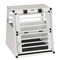 Автомобільна переноска Ferplast Atlas Car Aluminium для собак, біла, 50×55×55 см