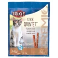 Ласощі Trixie Quadro-Sticks палички з ягнятком та птицею, для котів, 5 шт, 25 г