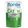 Вологий корм MONGE CAT GRILL Adult кролик, 85 г
