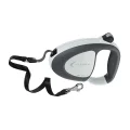 Поводок-рулетка для собак до 12 кг зі стрічкою Ferplast Flippy Tech Tape Grey, сіра, 3 м