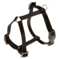 Нейлонова шлейки Ferplast Champion P XS Black для собак, чорна, А: 22x38, B: 25x38 см