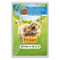 Вологий корм Purina Friskies Junior, для цуценят, шматочки в підливі з куркою і морквою, 100 г