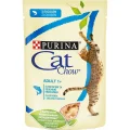 Вологий корм Purina Cat Chow Adult для котів, з лососем і зеленою квасолею, 85 г