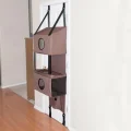 Будиночок K&H Hangin Feline Funhouse на двері для котів, коричневий, 56×30.5×178 см